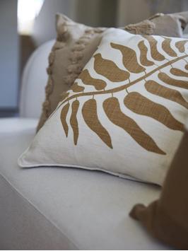 Svanefors  Plant Putetrekk Bomull Mellombrun 45x45 (718-1472-47-062)