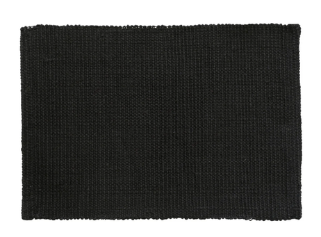 Svanefors  Amhi Dekkebrikke Jute Svart 35x45