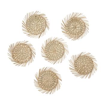 Affari Sunny Glassbrikker Natur 6stk (483-085-525-00)