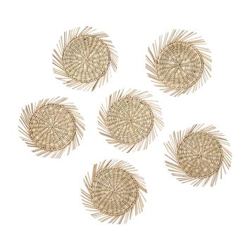 Affari Sunny Glassbrikker Natur 6stk