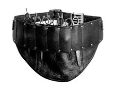 Muud Moon Hairdresser Skinnbelte Sort 80-115cm