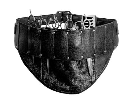 Muud Moon Hairdresser Skinnbelte Sort 80-115cm