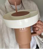 Liquide Snackbolle til tumbler 1.2L, hvit (LIQ-02-WHITE)