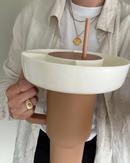 Liquide Snackbolle til tumbler 1.2L, hvit (LIQ-02-WHITE)