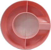 Liquide Snackbolle til tumbler, rosa (LIQ-02-PINK)