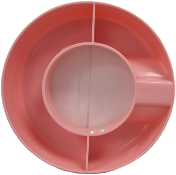 Liquide Snackbolle til tumbler, rosa (LIQ-02-PINK)