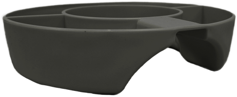 Liquide Snackbolle til tumbler 1.2L, sort (LIQ-02-BLACK)