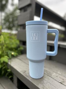 Liquide Tumbler Termoflaske Sky-Blue 1.2L (LIQ-01-SKYBLUE)