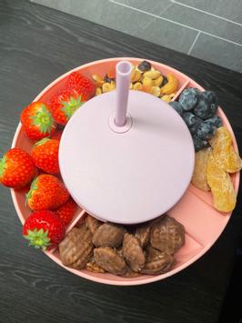 Liquide Snackbolle til tumbler, rosa (LIQ-02-PINK)