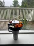 Liquide Snackbolle til tumbler 1.2L, sort (LIQ-02-BLACK)