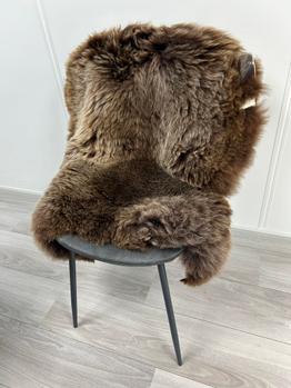 Granberg  Norsk Saueskinn Brunmelert 110cm