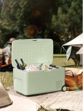 HCK Fryseboks med kompressor -20°C 12V/220V 16L (109-CC/CD-16L-GREEN)