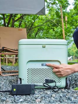 HCK Fryseboks med kompressor -20°C 12V/220V 16L (109-CC/CD-16L-GREEN)