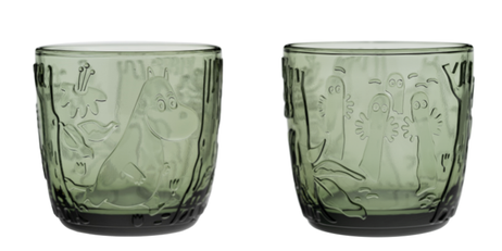 Mummi Arabia Mystisk-Skog Glass Furugrønn 28cl 2pk