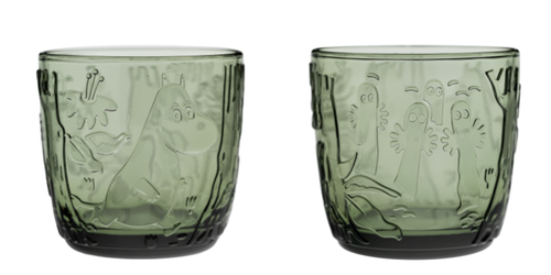 Mummi Arabia Mystisk-Skog Glass Furugrønn 28cl 2pk (658-1070868)