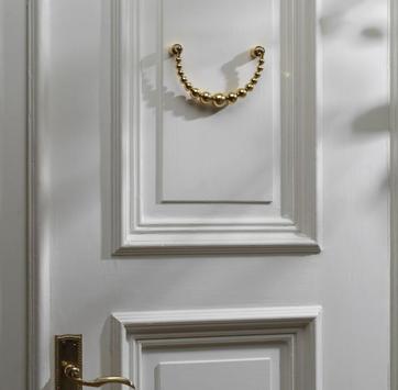 Garden Glory Dørbanker Brushed Brass