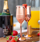Picture It Champagneglass Uknuselig Småbrisen Rosegull  (732-43201)