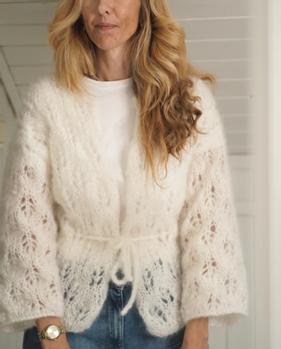 Knit Norway Lindteinstrikk Leah Jakke Oppskrift  (642-10863)