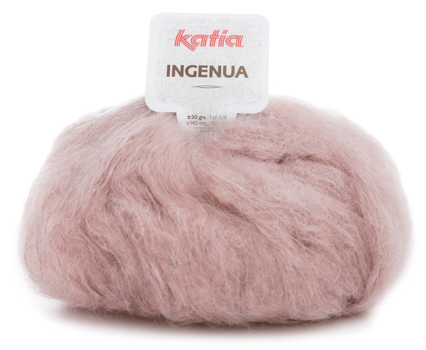 Katia  Garn Ingenua Pearl-Pink 60,  50g (766-389-60)