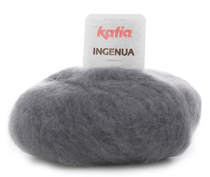 Katia  Garn Ingenua Dark-Grey 09, 50g