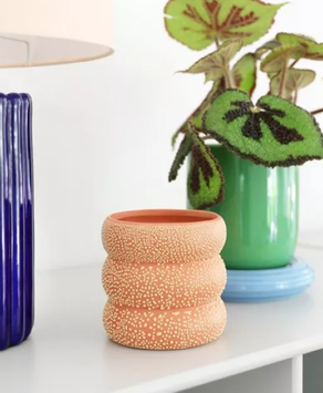 &Klevering Flab Vase Brun Ø10xH10