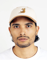 Mummi Caps Sniff Hvit-Brun Unisex