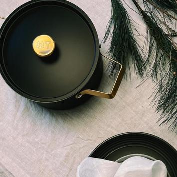 Vargen & Thor Arvet Mandus2 Gryte Svart-hamret 2.8L (655-60230018)