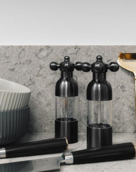 Vargen & Thor Marina Axia Salt-&-Pepperkvern Svart_2stk (655-60230028)