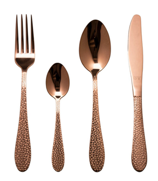 Vargen & Thor Frost-Fenix Bestikksett 16-deler Kobber