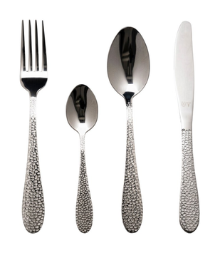 Vargen & Thor Frost-Gråfot Bestikksett 16-deler Stål