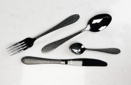 Vargen & Thor Frost-Onyx Bestikksett 16-deler Svart (655-60230004)