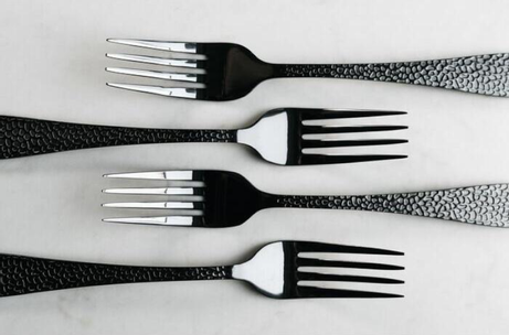 Vargen & Thor Frost-Onyx Bestikksett 16-deler Svart (655-60230004)