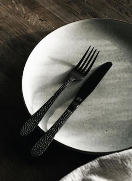 Vargen & Thor Frost-Onyx Bestikksett 16-deler Svart (655-60230004)