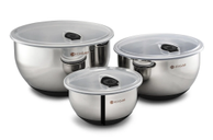 HexClad Stålboller med lokk 3stk  (573-KWMB06)