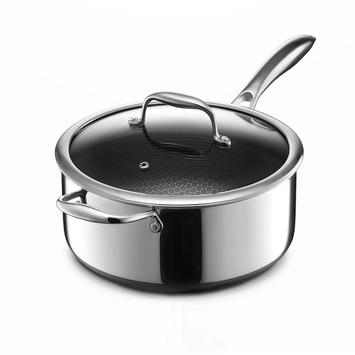 HexClad Gryte med lokk 4.7L, Non-stick