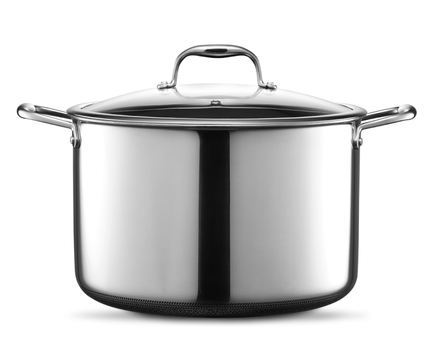 HexClad Gryte med lokk 9.5L, Non-stick (573-CWPTLD10)
