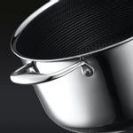 HexClad Gryte med lokk 7.6L, Non-stick Gordon Ramsay (573-CWPTLD08)