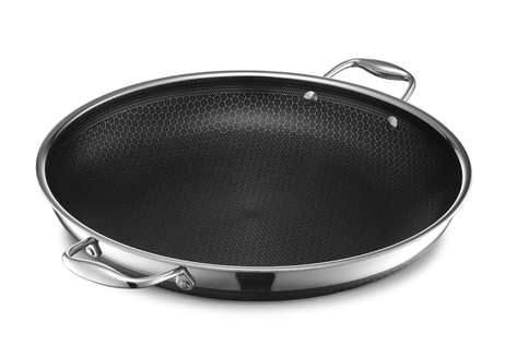 HexClad Stekepanne med stållokk Ø36,  Non-stick (573-CWPNLD14)