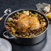 HexClad Sautépanne med lokk 6.6L Non-stick (573-CWCFLD07)