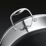 HexClad Sautépanne med lokk 6.6L Non-stick (573-CWCFLD07)