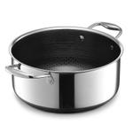 HexClad Gryte med stållokk "Dutch Oven" 4.7L,  Non-Stick (573-CWDOLD05)