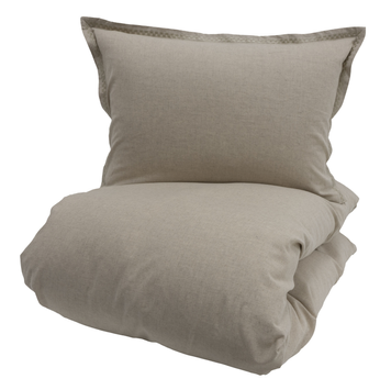 Halvor Bakke Trae Sengesett Beige lin-bomull 