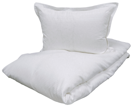 Halvor Bakke Exo Sengesett Bomullsateng Optical-White