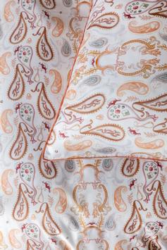 Borås Cotton Fabiola Sengesett Sateng Rosa TC400 (479-118211,118213,118215)