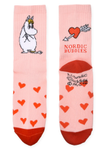 Mummi Sokker Snorkfrøken Retro Dame Rosa_str.36-42 (708-SNORM36B)