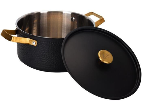 Vargen & Thor Arvet Mio Gryte svart-hamret 4L (655-60230015)