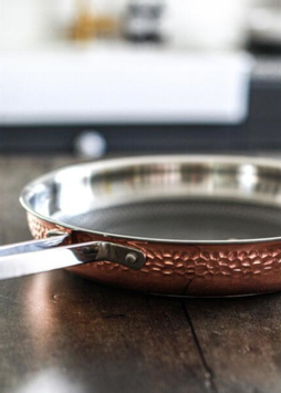 Vargen & Thor Modell-YB Stekepanne Kobber Ø28