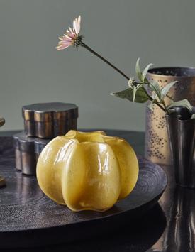 House Doctor Nixi Telysholder Amber H17,5 (151-202106071)