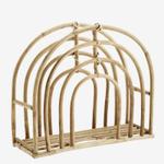 Madam Stoltz Bamboo Magasinholder Natur (399-28823)