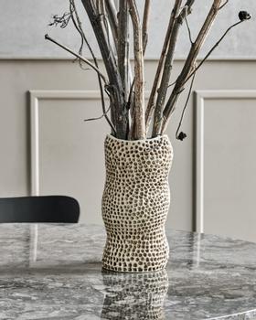 House Doctor Pan Vase Beige Ø15xH29 (151-267050011)